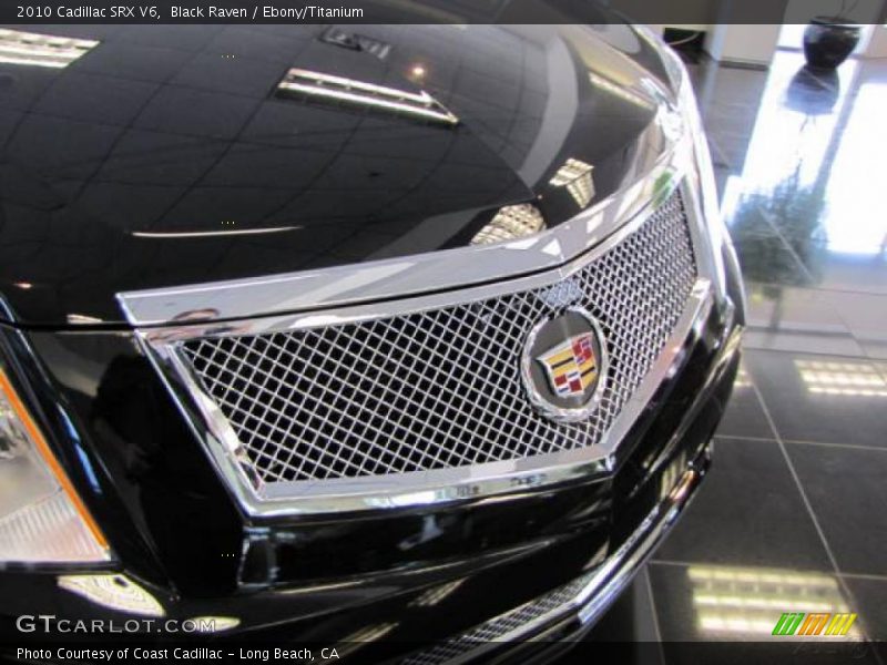 Black Raven / Ebony/Titanium 2010 Cadillac SRX V6