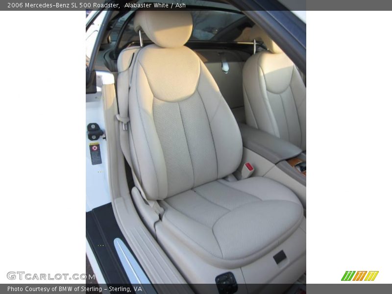 Alabaster White / Ash 2006 Mercedes-Benz SL 500 Roadster