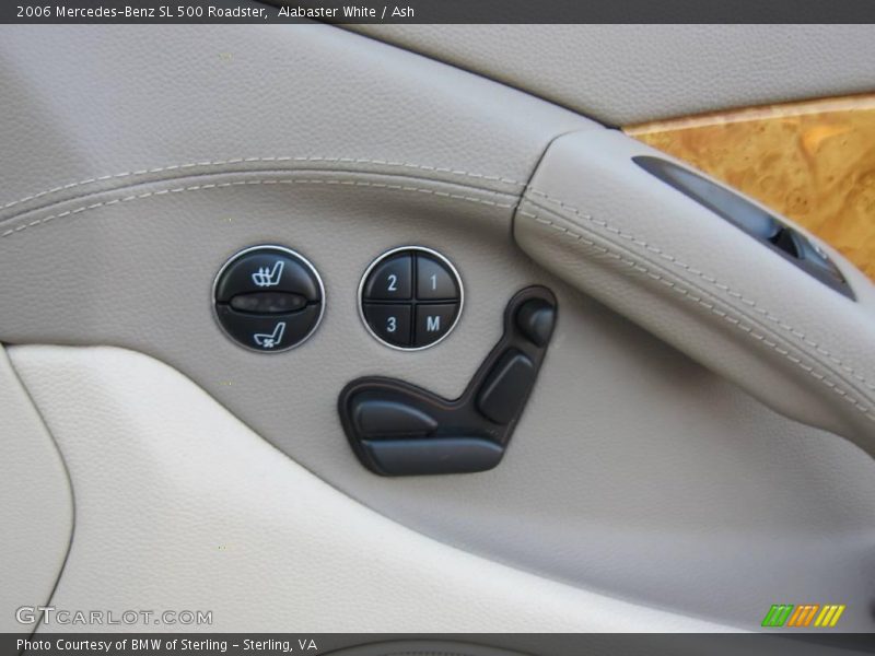 Alabaster White / Ash 2006 Mercedes-Benz SL 500 Roadster