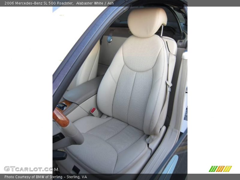 Alabaster White / Ash 2006 Mercedes-Benz SL 500 Roadster