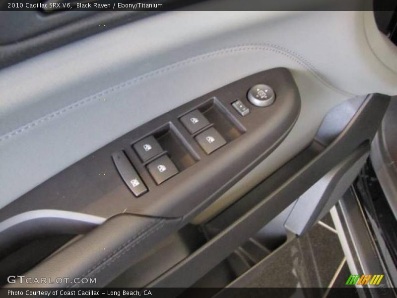 Black Raven / Ebony/Titanium 2010 Cadillac SRX V6