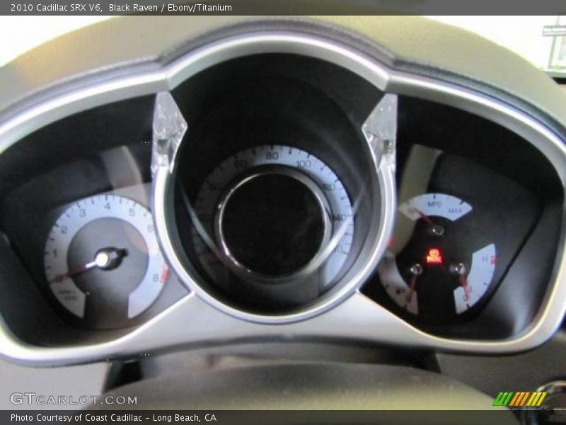 Black Raven / Ebony/Titanium 2010 Cadillac SRX V6