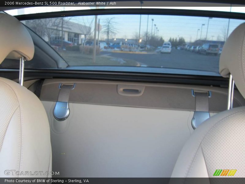 Alabaster White / Ash 2006 Mercedes-Benz SL 500 Roadster