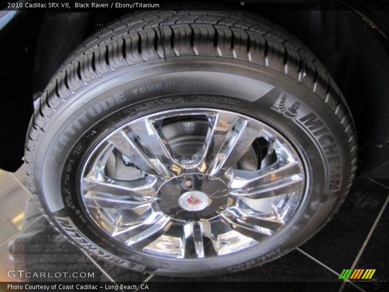 Black Raven / Ebony/Titanium 2010 Cadillac SRX V6