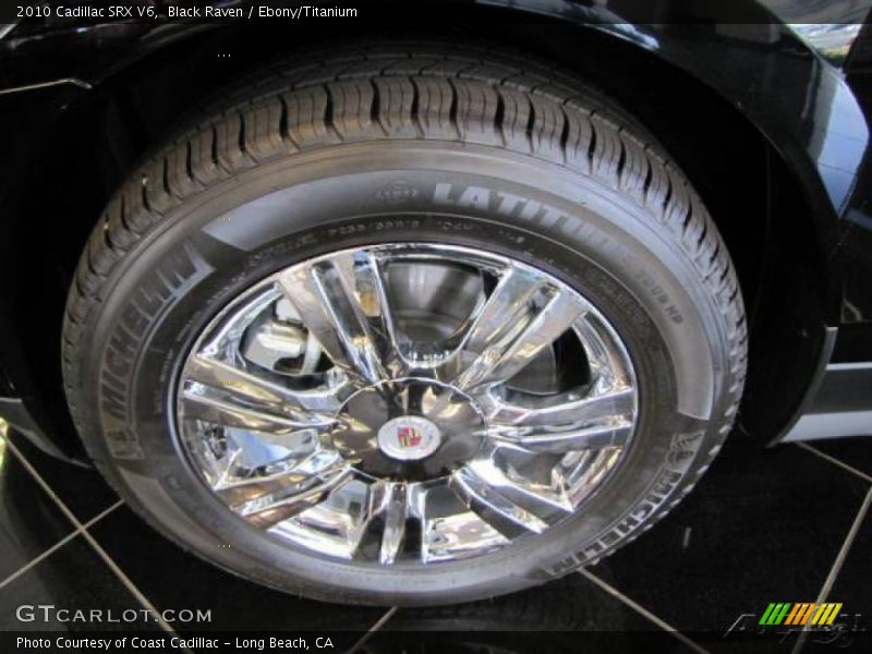 Black Raven / Ebony/Titanium 2010 Cadillac SRX V6