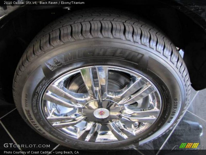 Black Raven / Ebony/Titanium 2010 Cadillac SRX V6
