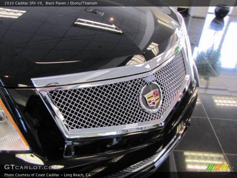 Black Raven / Ebony/Titanium 2010 Cadillac SRX V6