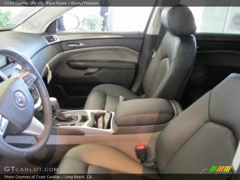 Black Raven / Ebony/Titanium 2010 Cadillac SRX V6