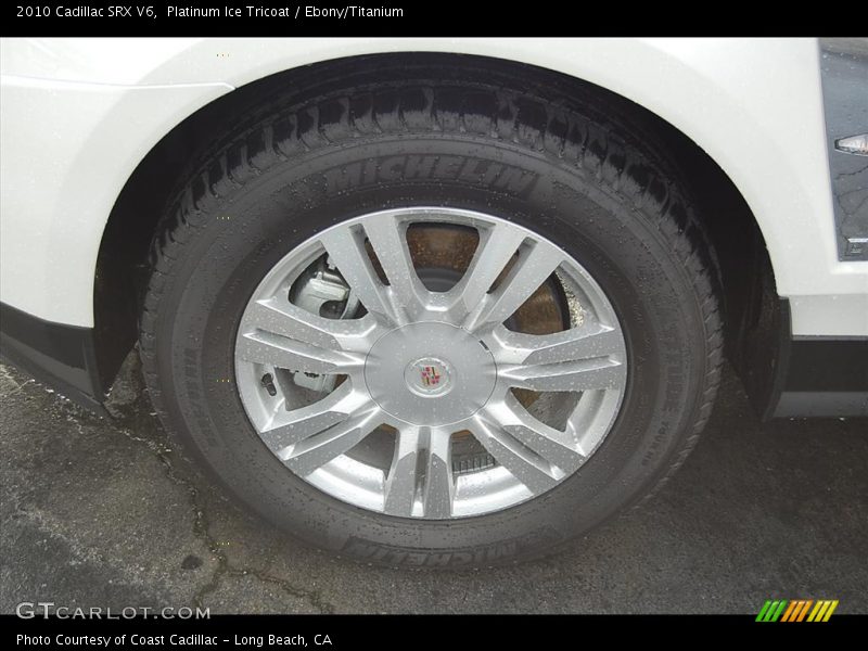 Platinum Ice Tricoat / Ebony/Titanium 2010 Cadillac SRX V6