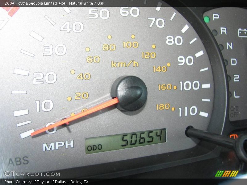 Natural White / Oak 2004 Toyota Sequoia Limited 4x4