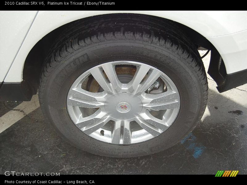 Platinum Ice Tricoat / Ebony/Titanium 2010 Cadillac SRX V6