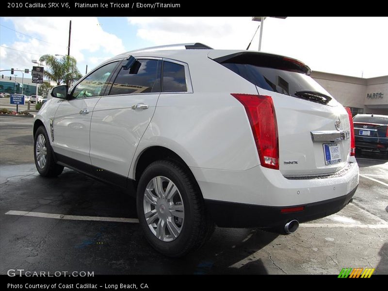 Platinum Ice Tricoat / Ebony/Titanium 2010 Cadillac SRX V6