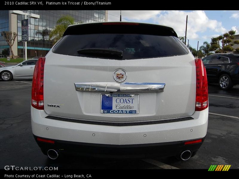 Platinum Ice Tricoat / Ebony/Titanium 2010 Cadillac SRX V6