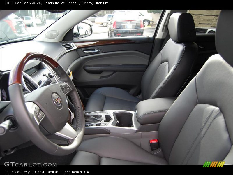 Platinum Ice Tricoat / Ebony/Titanium 2010 Cadillac SRX V6