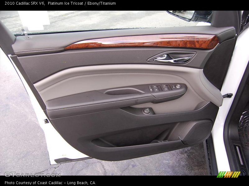 Platinum Ice Tricoat / Ebony/Titanium 2010 Cadillac SRX V6
