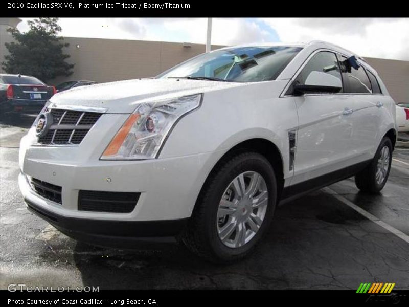 Platinum Ice Tricoat / Ebony/Titanium 2010 Cadillac SRX V6