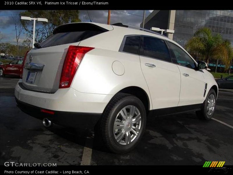 Platinum Ice Tricoat / Ebony/Titanium 2010 Cadillac SRX V6