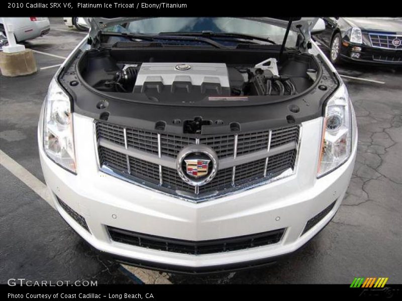 Platinum Ice Tricoat / Ebony/Titanium 2010 Cadillac SRX V6