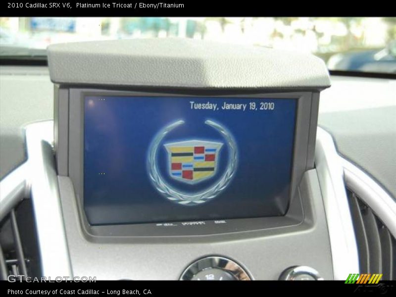 Platinum Ice Tricoat / Ebony/Titanium 2010 Cadillac SRX V6