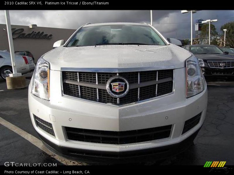 Platinum Ice Tricoat / Ebony/Titanium 2010 Cadillac SRX V6