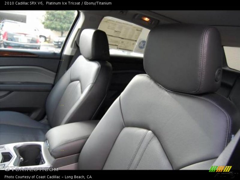 Platinum Ice Tricoat / Ebony/Titanium 2010 Cadillac SRX V6