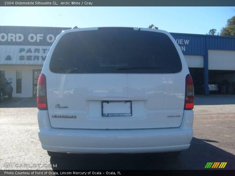 Arctic White / Gray 2004 Oldsmobile Silhouette GL