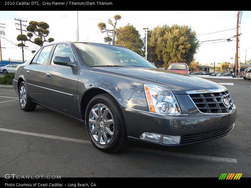 Grey Flannel / Titanium/Dark Titanium 2010 Cadillac DTS