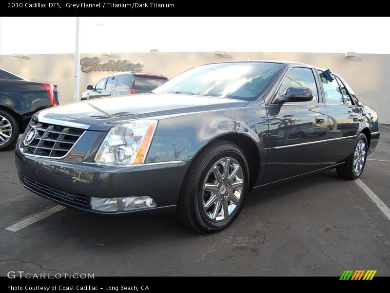 Grey Flannel / Titanium/Dark Titanium 2010 Cadillac DTS