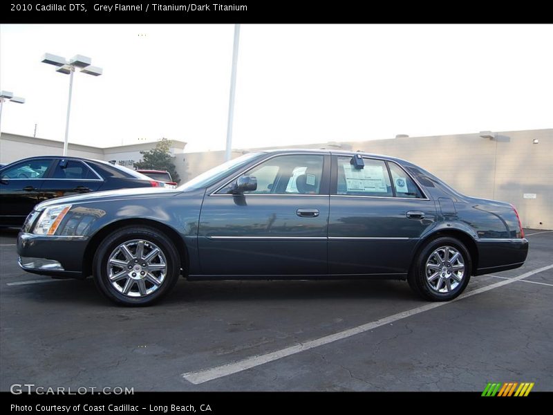 Grey Flannel / Titanium/Dark Titanium 2010 Cadillac DTS