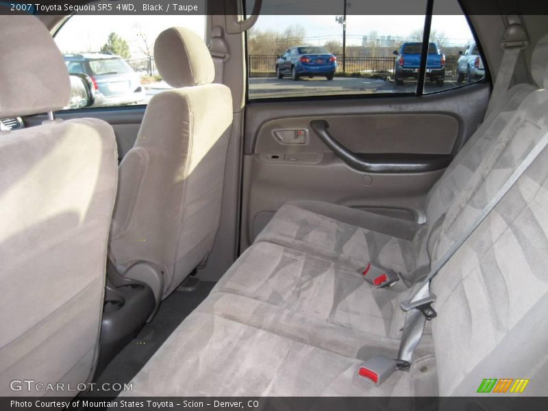 Black / Taupe 2007 Toyota Sequoia SR5 4WD