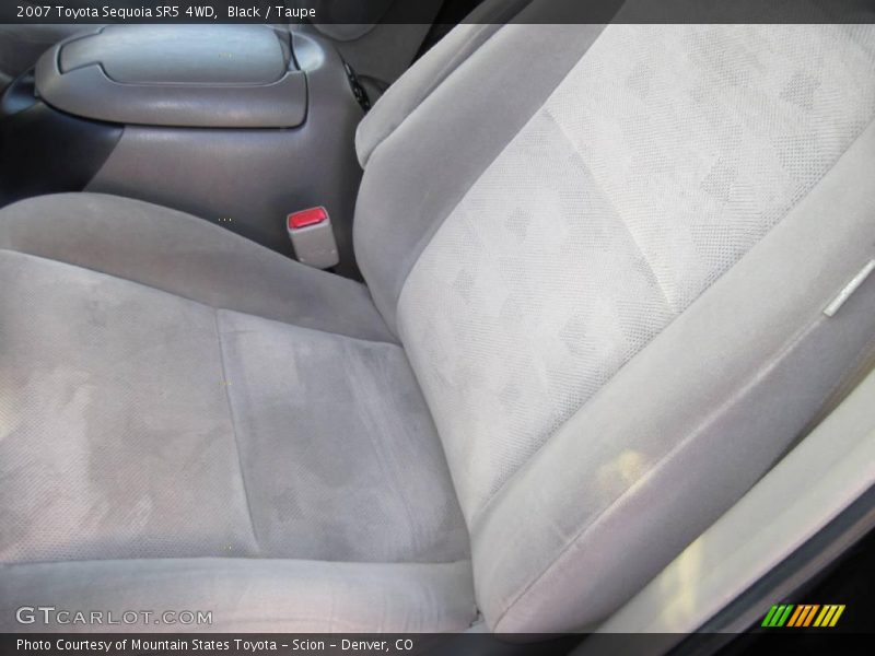Black / Taupe 2007 Toyota Sequoia SR5 4WD