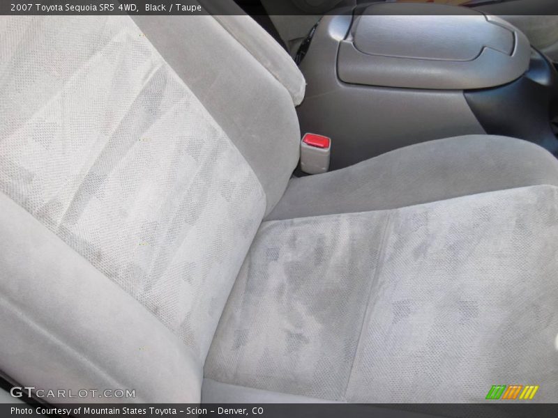 Black / Taupe 2007 Toyota Sequoia SR5 4WD