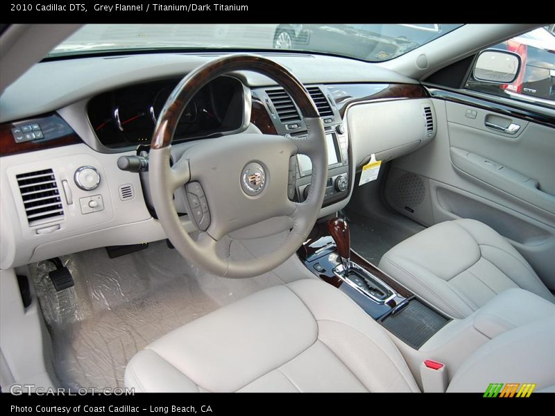 Grey Flannel / Titanium/Dark Titanium 2010 Cadillac DTS
