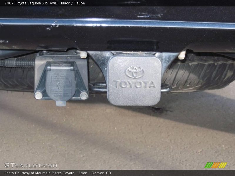 Black / Taupe 2007 Toyota Sequoia SR5 4WD