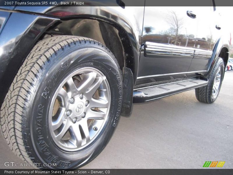 Black / Taupe 2007 Toyota Sequoia SR5 4WD