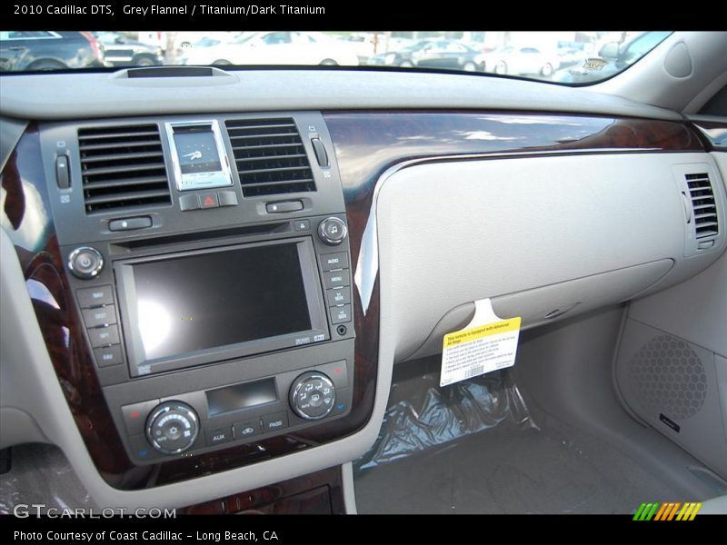 Grey Flannel / Titanium/Dark Titanium 2010 Cadillac DTS