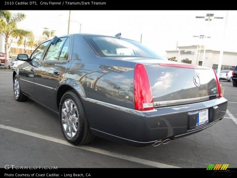 Grey Flannel / Titanium/Dark Titanium 2010 Cadillac DTS