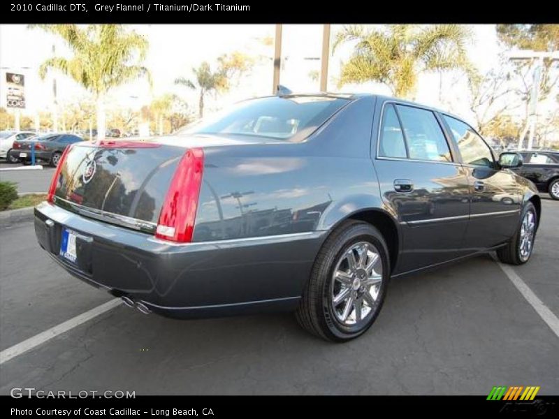 Grey Flannel / Titanium/Dark Titanium 2010 Cadillac DTS