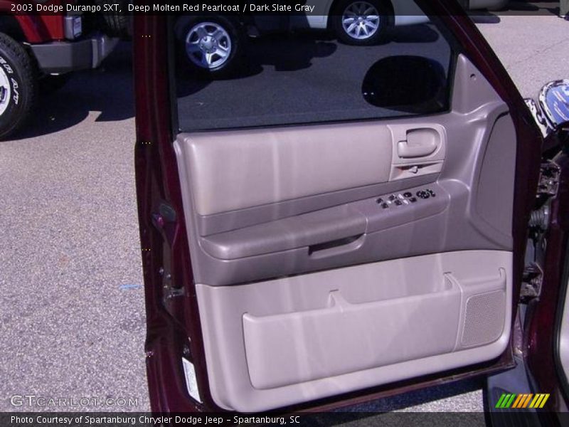 Deep Molten Red Pearlcoat / Dark Slate Gray 2003 Dodge Durango SXT