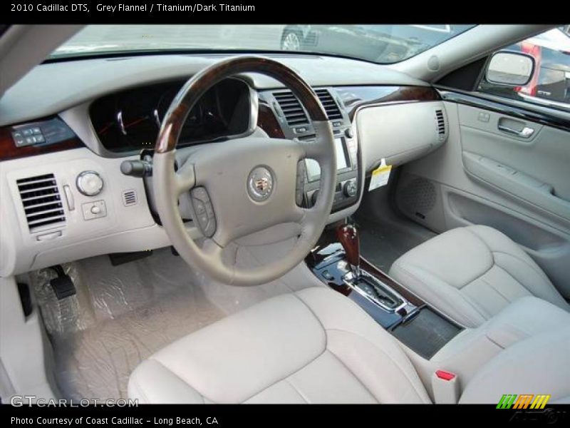 Grey Flannel / Titanium/Dark Titanium 2010 Cadillac DTS