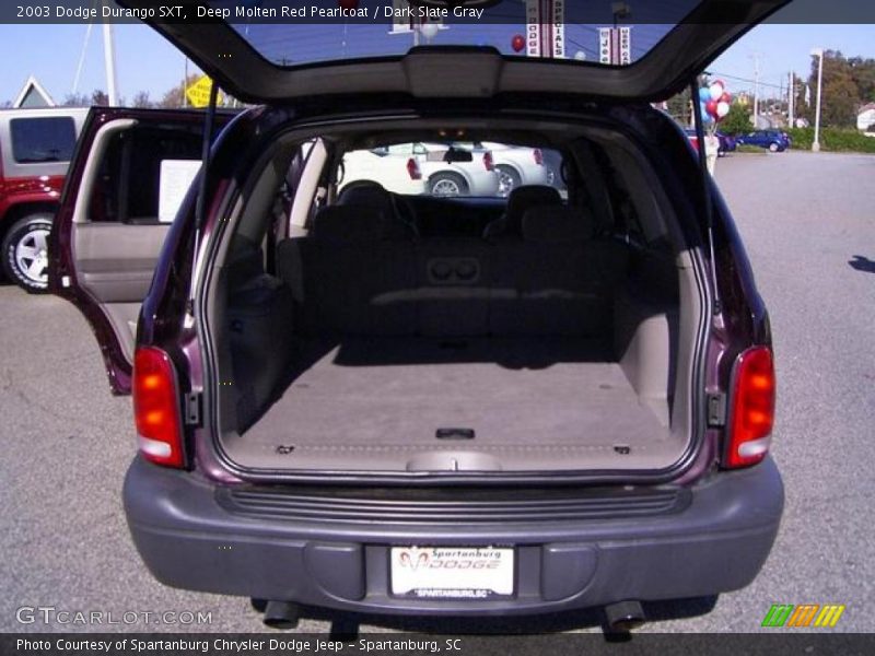 Deep Molten Red Pearlcoat / Dark Slate Gray 2003 Dodge Durango SXT