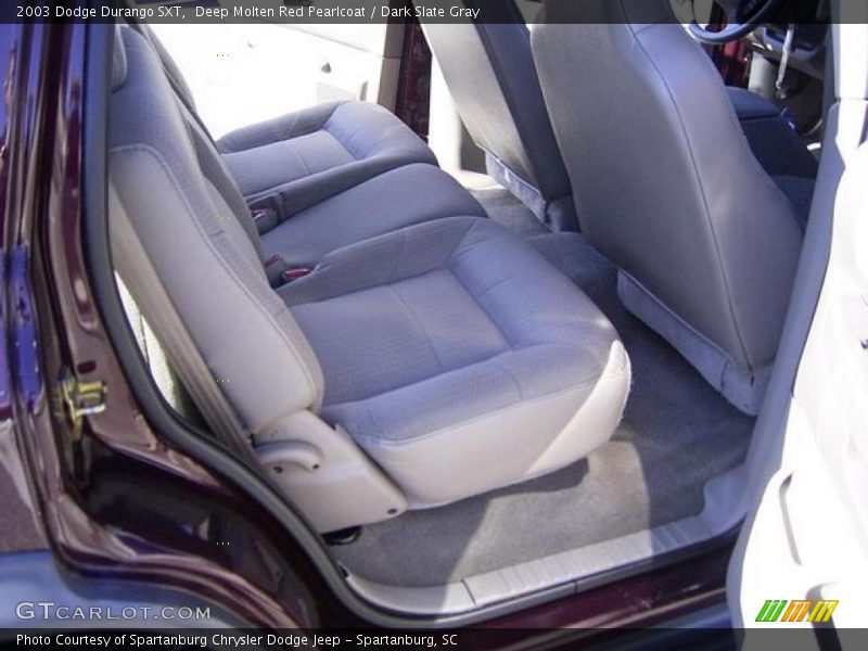 Deep Molten Red Pearlcoat / Dark Slate Gray 2003 Dodge Durango SXT