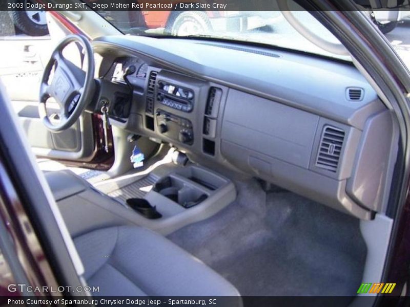 Deep Molten Red Pearlcoat / Dark Slate Gray 2003 Dodge Durango SXT