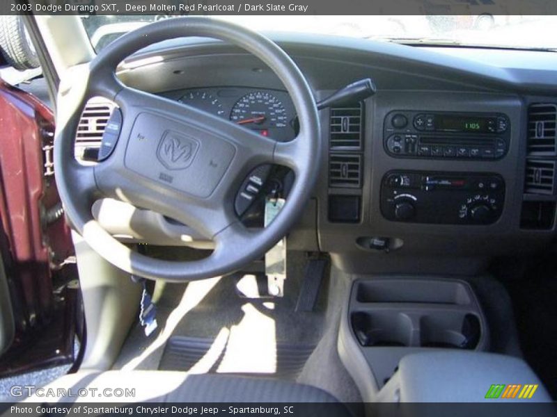 Deep Molten Red Pearlcoat / Dark Slate Gray 2003 Dodge Durango SXT