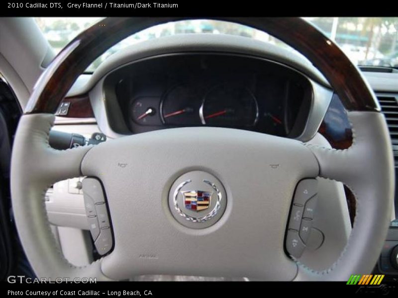 Grey Flannel / Titanium/Dark Titanium 2010 Cadillac DTS