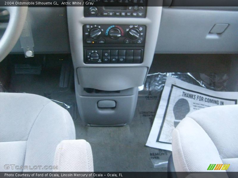 Arctic White / Gray 2004 Oldsmobile Silhouette GL
