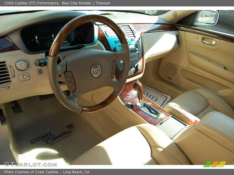 Blue Chip Metallic / Titanium 2006 Cadillac DTS Performance
