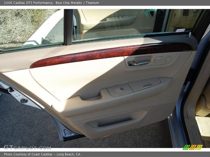 Blue Chip Metallic / Titanium 2006 Cadillac DTS Performance