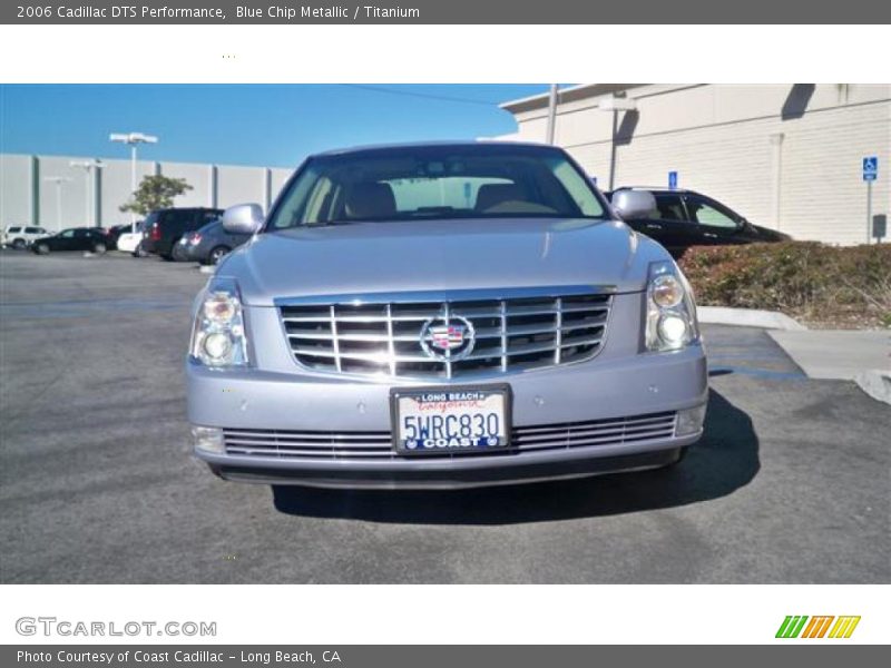Blue Chip Metallic / Titanium 2006 Cadillac DTS Performance