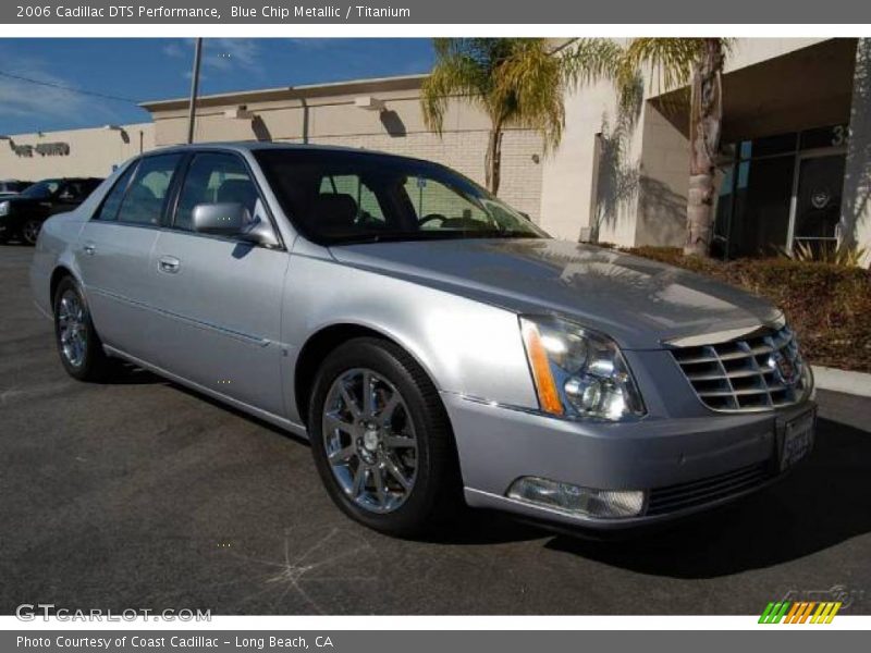 Blue Chip Metallic / Titanium 2006 Cadillac DTS Performance